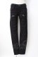 画像1: HYSTERIC GLAMOUR / ダメージレーススタッズパンツ XS 黒 Y-25-07-21-140-PU-PA-SZ-ZY (1)
