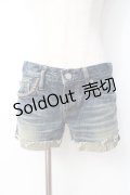 HYSTERIC GLAMOUR / スタッズデニムショートパンツ XS インディゴ Y-25-07-21-141-PU-PA-SZ-ZY