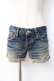 画像1: HYSTERIC GLAMOUR / スタッズデニムショートパンツ XS インディゴ Y-25-07-21-141-PU-PA-SZ-ZY (1)