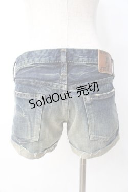 画像3: HYSTERIC GLAMOUR / スタッズデニムショートパンツ XS インディゴ Y-25-07-21-141-PU-PA-SZ-ZY