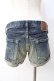 画像3: HYSTERIC GLAMOUR / スタッズデニムショートパンツ XS インディゴ Y-25-07-21-141-PU-PA-SZ-ZY (3)