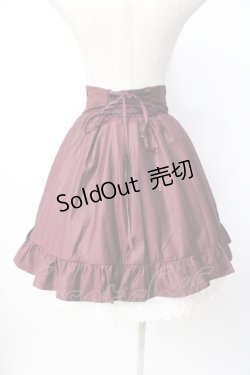 画像3: Blue rouge / レースアップスカート F ワイン Y-25-07-21-143-CA-SK-SZ-ZY