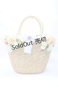 BABY,THE STARS SHINE BRIGHT / Le bouquetかごBAG  白 Y-25-07-21-018-BA-BG-SZ-ZY