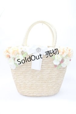 画像1: BABY,THE STARS SHINE BRIGHT / Le bouquetかごBAG  白 Y-25-07-21-018-BA-BG-SZ-ZY