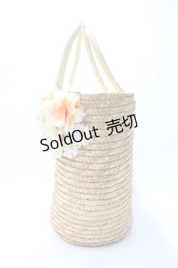 画像2: BABY,THE STARS SHINE BRIGHT / Le bouquetかごBAG  白 Y-25-07-21-018-BA-BG-SZ-ZY