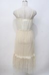 画像3: axes femme / チュール重ねインナーワンピース  生成り Y-25-07-21-027-AX-OP-SZ-ZT478 (3)