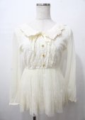 LIZ LISA / お花レース×ドットチュールワンピース 0 生成り Y-25-07-22-029-LO-OP-SZ-ZY