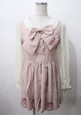 LIZ LISA / スカラップチェリーワンピース 0 ピンク Y-25-07-22-036-LO-OP-SZ-ZI