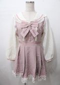 LIZ LISA / セーラー衿ワンピース 0 ピンク Y-25-07-22-037-LO-OP-SZ-ZY