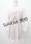 LIZ LISA / セーラー衿ワンピース 0 ピンク Y-25-07-22-037-LO-OP-SZ-ZI
