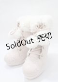 LIZ LISA / 刺繍ショートブーツ L ピンク Y-25-07-22-005-LO-SH-SZ-ZY
