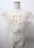 LIZ LISA / バレエ刺繍トップス 0 アイボリー Y-25-07-22-040-LO-TO-SZ-ZY