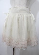 LIZ LISA / バレエ刺繍スカート 0 アイボリー Y-25-07-22-041-LO-SK-SZ-ZY