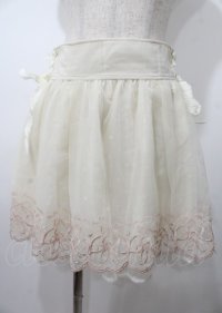 LIZ LISA / バレエ刺繍スカート 0 アイボリー Y-25-07-22-041-LO-SK-SZ-ZI