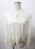 LIZ LISA / 金刺繍トップス 0 アイボリー Y-25-07-22-052-LO-TO-SZ-ZY
