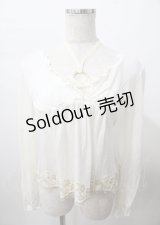 LIZ LISA / 金刺繍トップス 0 アイボリー Y-25-07-22-052-LO-TO-SZ-ZY