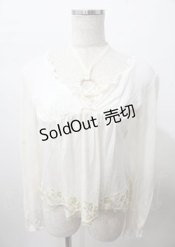 画像1: LIZ LISA / 金刺繍トップス 0 アイボリー Y-25-07-22-052-LO-TO-SZ-ZY