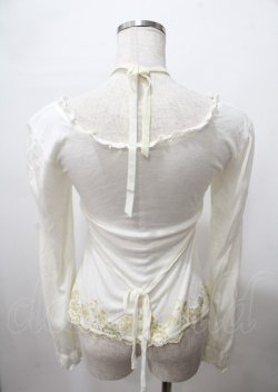 画像2: LIZ LISA / 金刺繍トップス 0 アイボリー Y-25-07-22-052-LO-TO-SZ-ZY