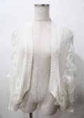 LIZ LISA / レースアップボレロ 0 オフ白 Y-25-07-22-053-LO-TO-SZ-ZY