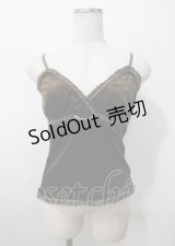 LIZ LISA Doll / ベロアキャミソール M ブラウン Y-25-07-22-063-LO-TO-SZ-ZY