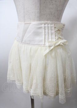 画像3: LIZ LISA / 刺繍レースチュールスカート 0 生成り Y-25-07-22-067-LO-PA-SZ-ZY