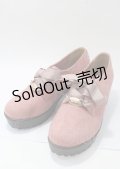 LIZ LISA / スエード厚底パンプス L ピンク Y-25-07-22-002-LO-SH-SZ-ZY