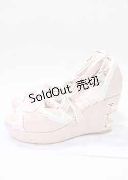 画像2: LIZ LISA / ハート刺繍サンダル L ピンク Y-25-07-22-011-LO-SH-SZ-ZY