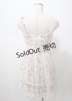 画像2: LIZ LISA / 花プリントチュールチュニック 0 オフ白 Y-25-07-22-015-LO-OP-SZ-ZI