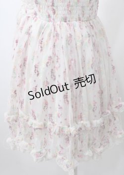 画像4: LIZ LISA / 花プリントチュールチュニック 0 オフ白 Y-25-07-22-015-LO-OP-SZ-ZI