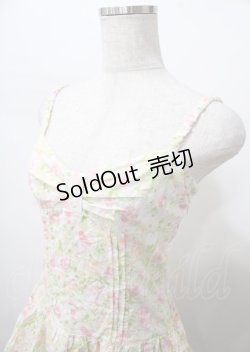 画像3: LIZ LISA / 水彩柄BIGリボンミニワンピ 0 オフ Y-25-07-22-019-LO-OP-SZ-ZT017