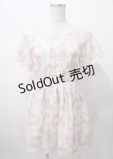 LIZ LISA / 花柄×天使ドットワンピース 0 オフ白 Y-25-07-22-024-LO-OP-SZ-ZY