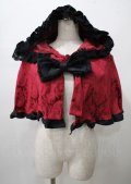 ATELIER PIERROT / 薔薇色の憤怒 ケープ  赤黒 Y-25-07-23-057-EL-JA-SZ-ZY