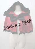 ATELIER PIERROT / 薔薇色の憤怒 ケープ  赤黒 Y-25-07-23-057-EL-JA-SZ-ZY