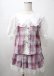 画像1: Princess Melody / チェックセットアップ  ピンク Y-25-07-23-059-EL-TO-AS-ZY (1)