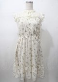 axes femme / レース切替花柄ワンピース  生成り Y-25-07-23-062-AX-OP-SZ-ZY