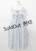 axes femme / 紫陽花柄Aラインワンピース F ブルー Y-25-07-23-066-AX-OP-SZ-ZT476
