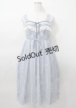 画像1: axes femme / 紫陽花柄Aラインワンピース F ブルー Y-25-07-23-066-AX-OP-SZ-ZT476