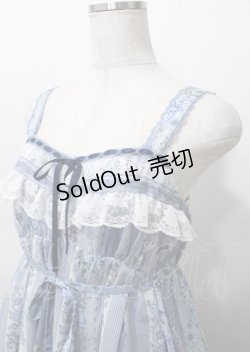 画像3: axes femme / 紫陽花柄Aラインワンピース F ブルー Y-25-07-23-066-AX-OP-SZ-ZT476