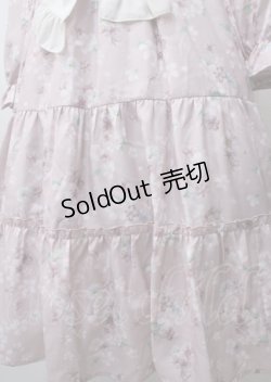 画像4: axes femme / 桜柄ティアードワンピース  ピンク Y-25-07-23-072-AX-OP-SZ-ZT476