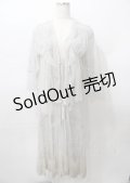 axes femme / レイヤード風レースガウン  グレー Y-25-07-23-078-AX-TO-SZ-ZY