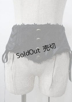 画像1: miss poit / 夜明けの歌ロリィタエレガントコルセット  黒 Y-25-07-23-011-LO-TO-0-ZY