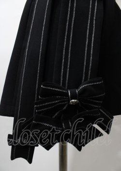 画像3: Princess Chronicles / 皇子系ストレートハーフパンツ  黒 Y-25-07-23-090-PU-PA-0-ZY
