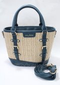 axes femme / ベルトデザイン雑材バッグ  グリーン Y-25-07-23-013-AX-BG-SZ-ZY