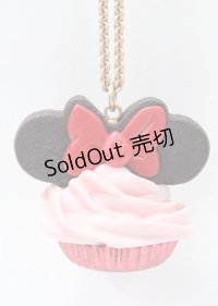 Q-pot. / ミニー/ストロベリーカップケーキ ネックレス  ピンク Y-25-07-23-002-QP-AC-SZ-ZY