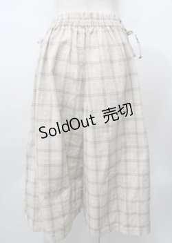 画像2: axes femme / サイドレースアップパンツ M ベージュ Y-25-07-23-113-AX-PA-SZ-ZI