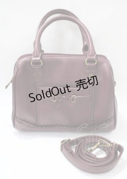 画像1: axes femme / リボンビットバッグ  ワイン Y-25-07-23-014-AX-BG-SZ-ZY