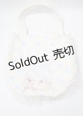 Franche Lippee / ベビーうさぎのトートバッグ  オフ白 Y-25-07-23-018-LO-BG-SZ-ZY