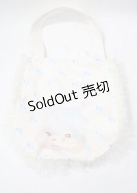 Franche Lippee / ベビーうさぎのトートバッグ  オフ白 Y-25-07-23-018-LO-BG-SZ-ZY