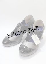 axes femme kawaii / プリエールクロスパンプス L 黒 Y-25-07-23-028-AX-SH-SZ-ZY