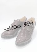 axes femme / モンクストラップシューズ L ブラウン Y-25-07-23-031-AX-SH-SZ-ZY